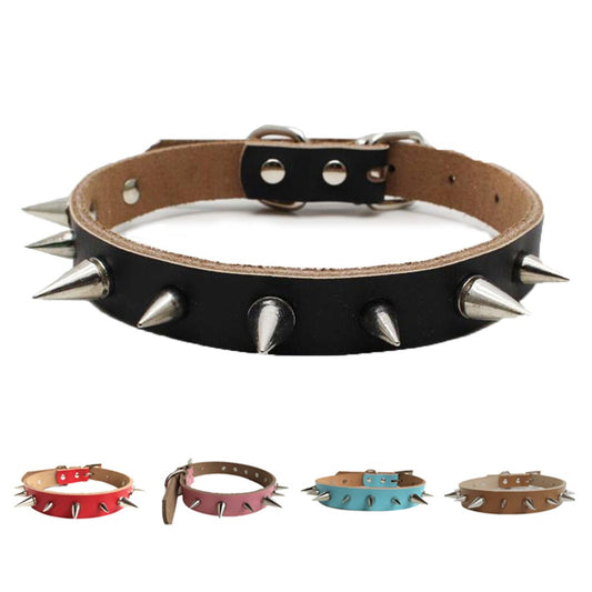 Spiked Studded Small Large Dog Collar